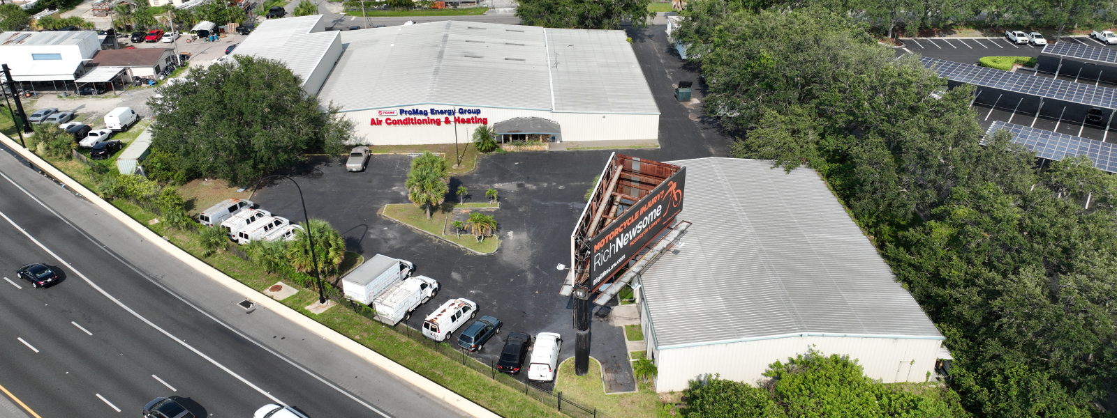 two industrial warehouses for sale