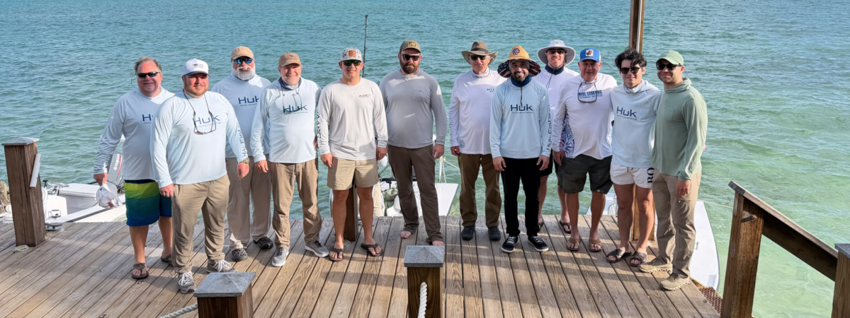 real estate agent fishing trip